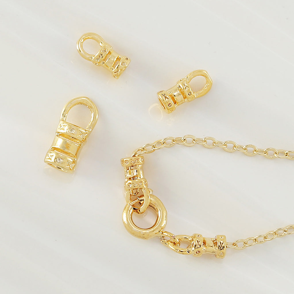20PCS 14k Gold Filled Clasp Connector, Bar Clasps, Necklace Clasp, Bracelet Connector 104216