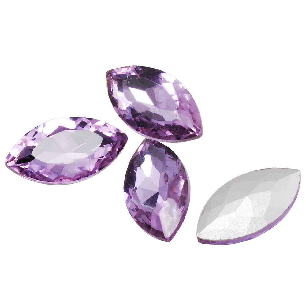 32 *17mm Crystal Purple Marquise Cabochon Cushion Cut Fancy Crystal Stone,4227,Crystal Fancy Stone,10pcs/lot