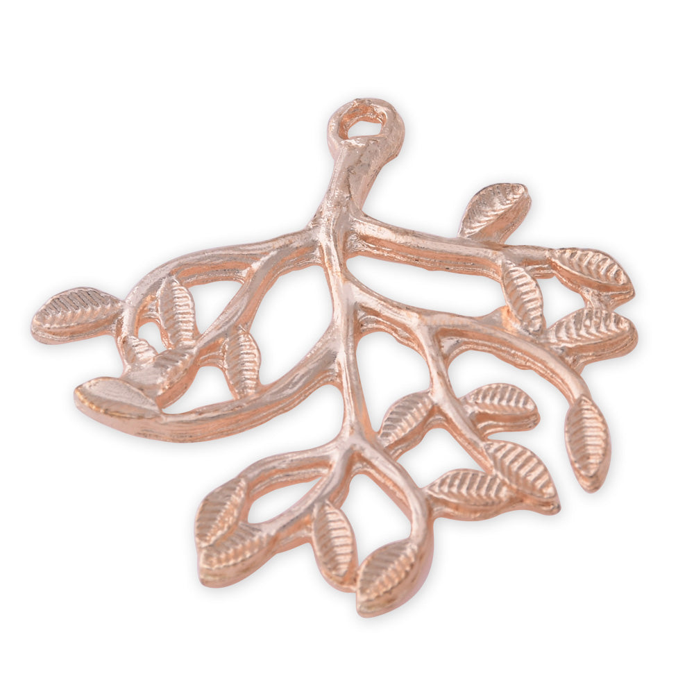 5 Gold 3.5*3.6cm Charm Alloy Leafs Metal Pendant accessories Jewelry findings Diy Handmade Pendants
