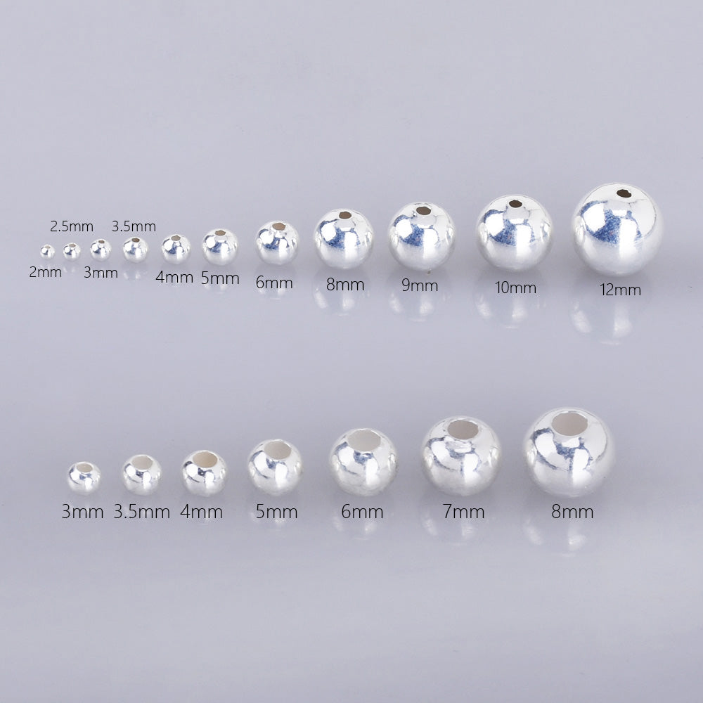 40 Pcs Pkg. Metal German Silver Alloy Beads In Size About 8mm – Madeinindia Beads - Foto 6