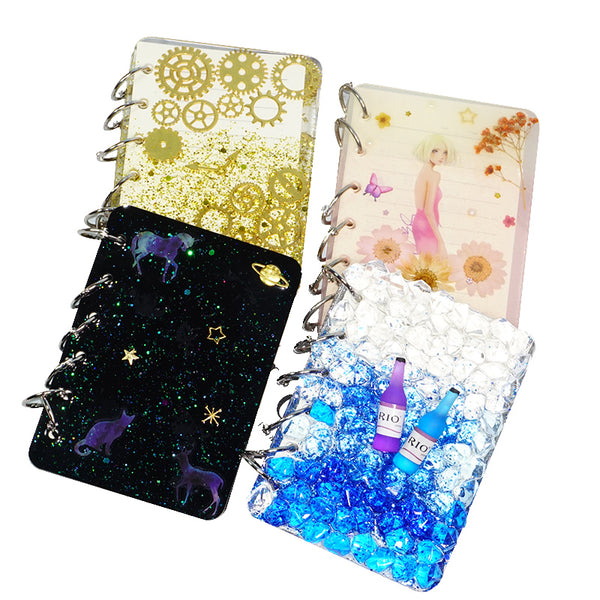 Silicone Notebook Cover Mold DIY Silicone Resin Mold Kits A5/A6/A7 Mold For Student Gift 103293