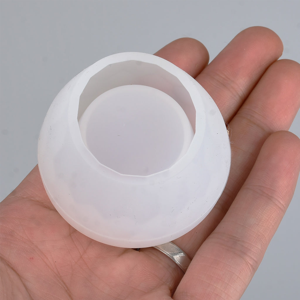 1 pcs DIY Small Plate Silicone Mold Heart Shaped Square Silicone Dish Mold Adorable Bowl Resin Molds-Table Decorations 103299