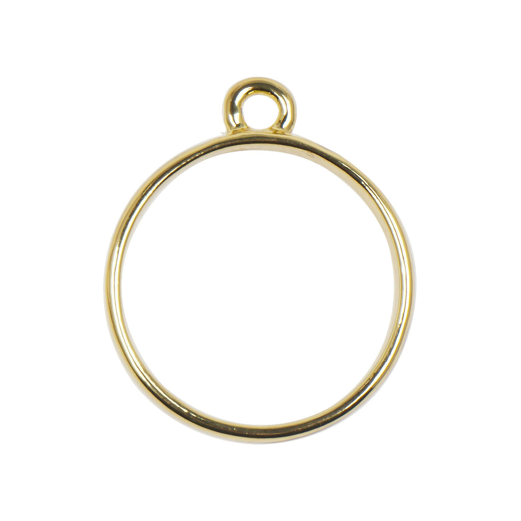 17mm Round Open Back Bezel Pendant open bezel setting Round Charms Jewelry making 10pcs 103884