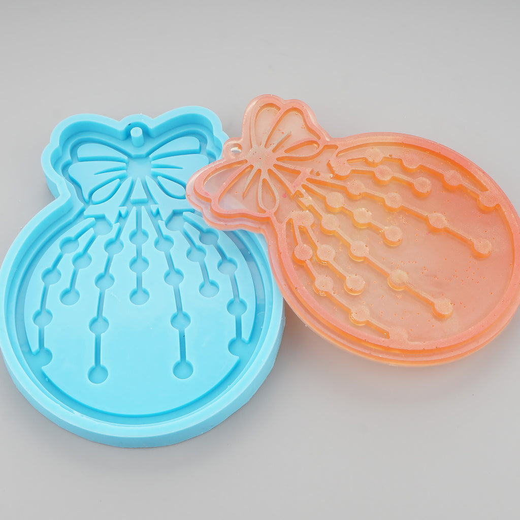 1pc Silicone Christmas Ornament Molds Resin Epoxy Mold for Making Craft 10397150