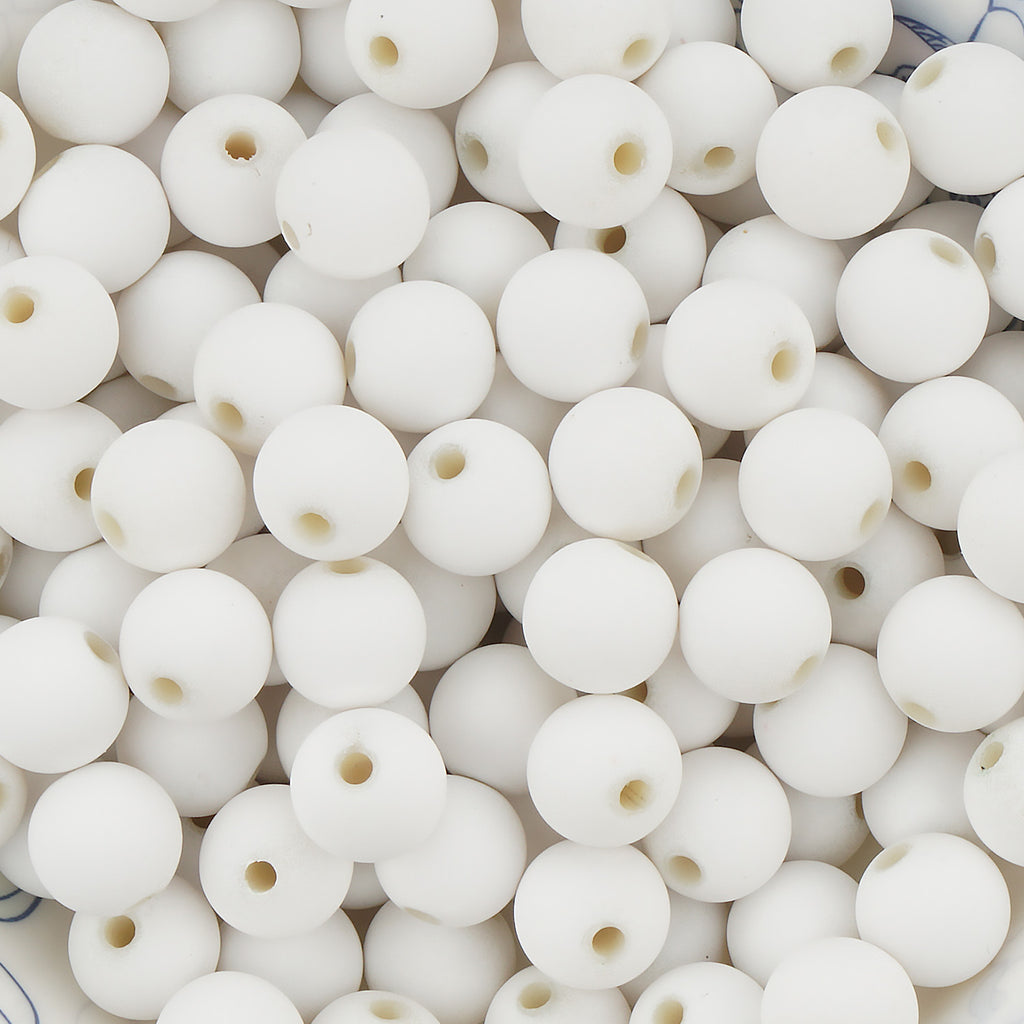 10mm Acrylic Round Beads,Frosted Sray Paint Round Acrylic Balls - Gumball Beads- Plastic Resin Beads - Kids Bead 100pieces/Lot