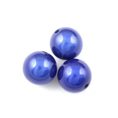 Top Quality 8mm Round Miracle Beads,Deep Blue,Sold per pkg of about 2000 Pcs
