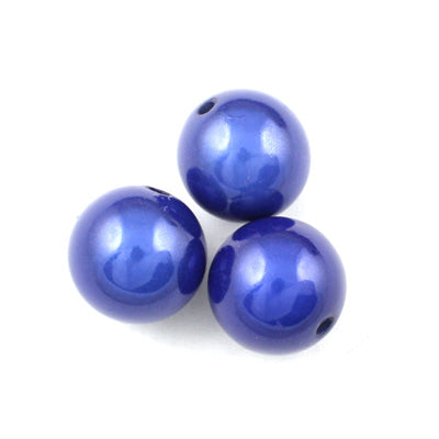 Top Quality 10mm Round Miracle Beads,Deep Blue,Sold per pkg of about 1000 Pcs
