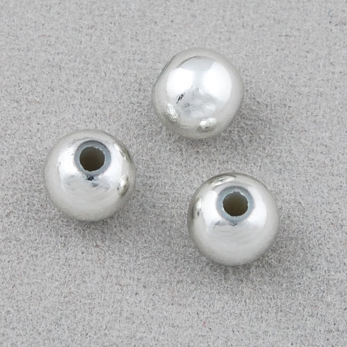 5 MM Coated Beads,Imitation Rhodium,Sold per by one package of 9000 PCS