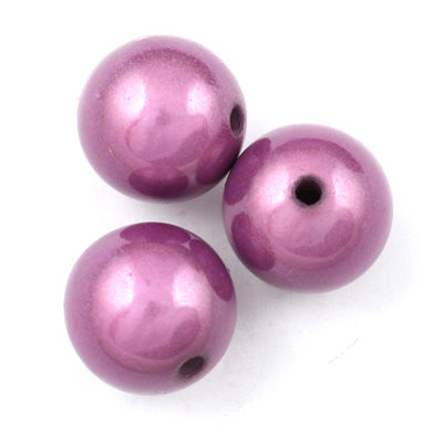 Top Quality 10mm Round Miracle Beads,Purple,Sold per pkg of about 1000 Pcs