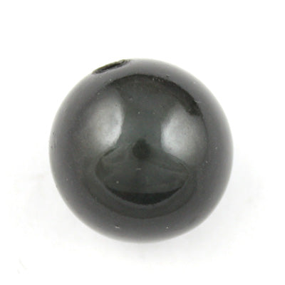 Top Quality 25mm Round Miracle Beads,Smoky Gray,Sold per pkg of about 60 Pcs