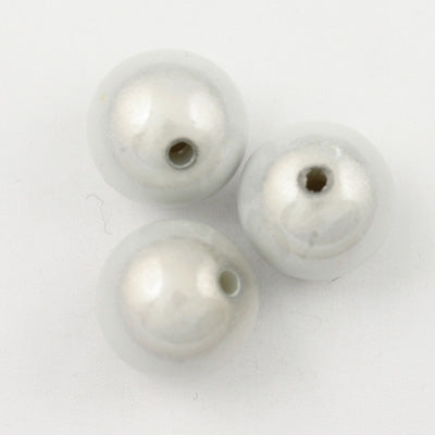 Top Quality 10mm Round Miracle Beads,White,Sold per pkg of about 1000 Pcs