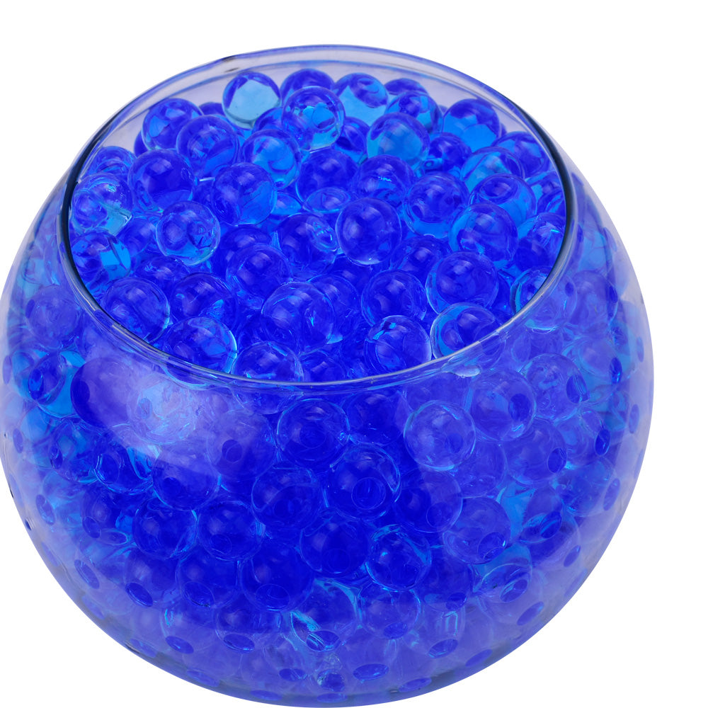 Crystal Soil Water Beads Mud Balls for Wedding, Party, Decor, Flower Arrangements,Grow Ball Craft-Home Decor dark blue 100 gram/lot 10180433