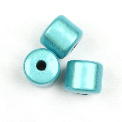 Top Quality 8*8mm Tube Miracle Beads,Sapphire,Sold per pkg of about 1300 Pcs