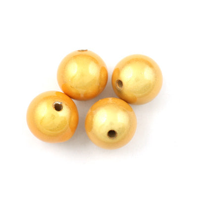 Top Quality 4mm Round Miracle Beads,Light Topaz,Sold per pkg of about 16000 Pcs