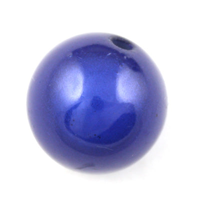 Top Quality 25mm Round Miracle Beads,Deep Blue,Sold per pkg of about 60 Pcs