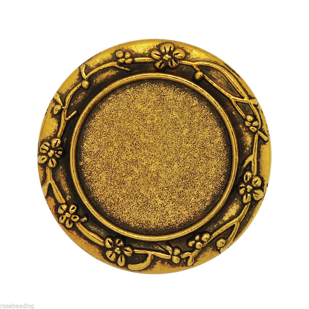 20mm anqitue gold plated brooch blank,brooch bezel,zinc alloy,lead and nickle free,sold by 10pcs/lot