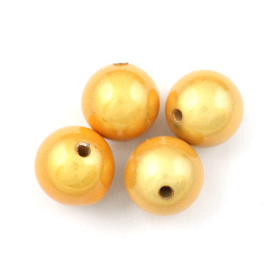 Top Quality 5mm Round Miracle Beads,Light Topaz,Sold per pkg of about 7300 Pcs