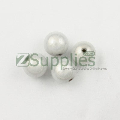Top Quality 5mm Round Miracle Beads,White,Sold per pkg of about 7300 Pcs