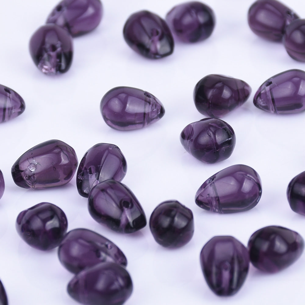 6*9mm Glass Teardrop Beads Czech beads Glass drop Beads Glass Beads Ti –  Rosebeading Official