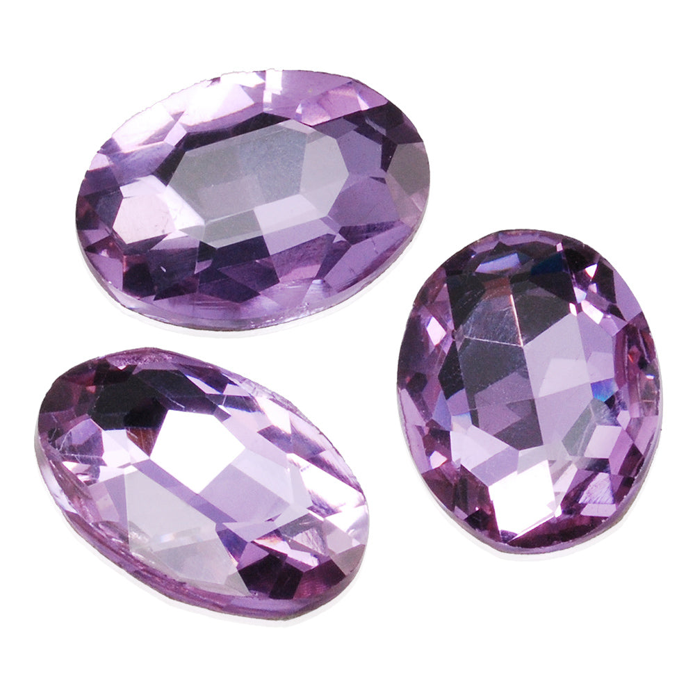 22 *30mm Crystal Purple Briolette Crystal Oval Cushion Cut Fancy Stone,Crystal Fancy Stone,4127,10pcs/lot