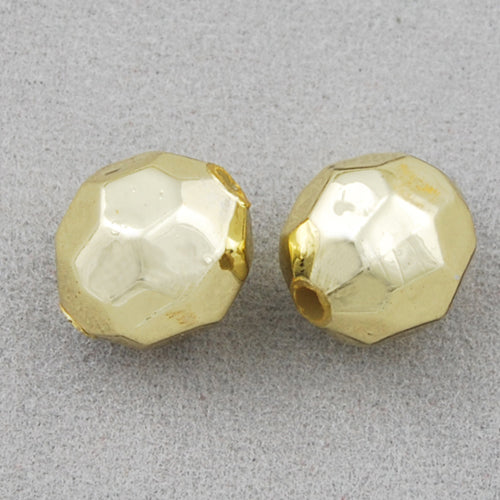 9.5*10 MM Coated Beads,Gold,Sold per by one package of 1100 PCS
