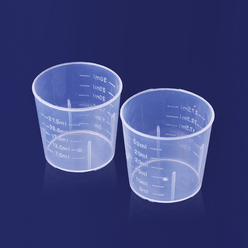 Measuring Cups for Resin 30 ML Mixing Cups Clear Medicine measuring cup 1PCS