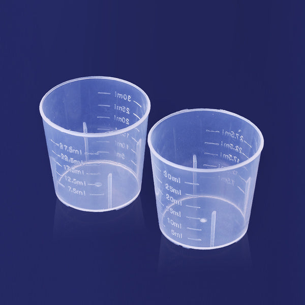 Measuring Cups for Resin 30 ML Mixing Cups Clear Medicine measuring cup 1PCS