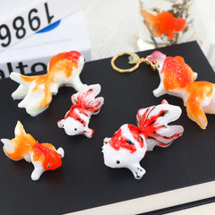 1set silicone goldfish tropical fish ornaments molds Shiny 3D fish silicone mold 10405650