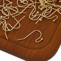 50 PCS 14k gold filled earring hook blank french earwire hook minimalist Wire Ear Findings 104076