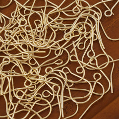 50 PCS 14k gold filled earring hook blank french earwire hook minimalist Wire Ear Findings 104076