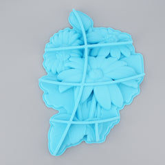 1PC Silicone Sunflower Mold for resin, Living room decoration mold, hanging decoration mold 10411050