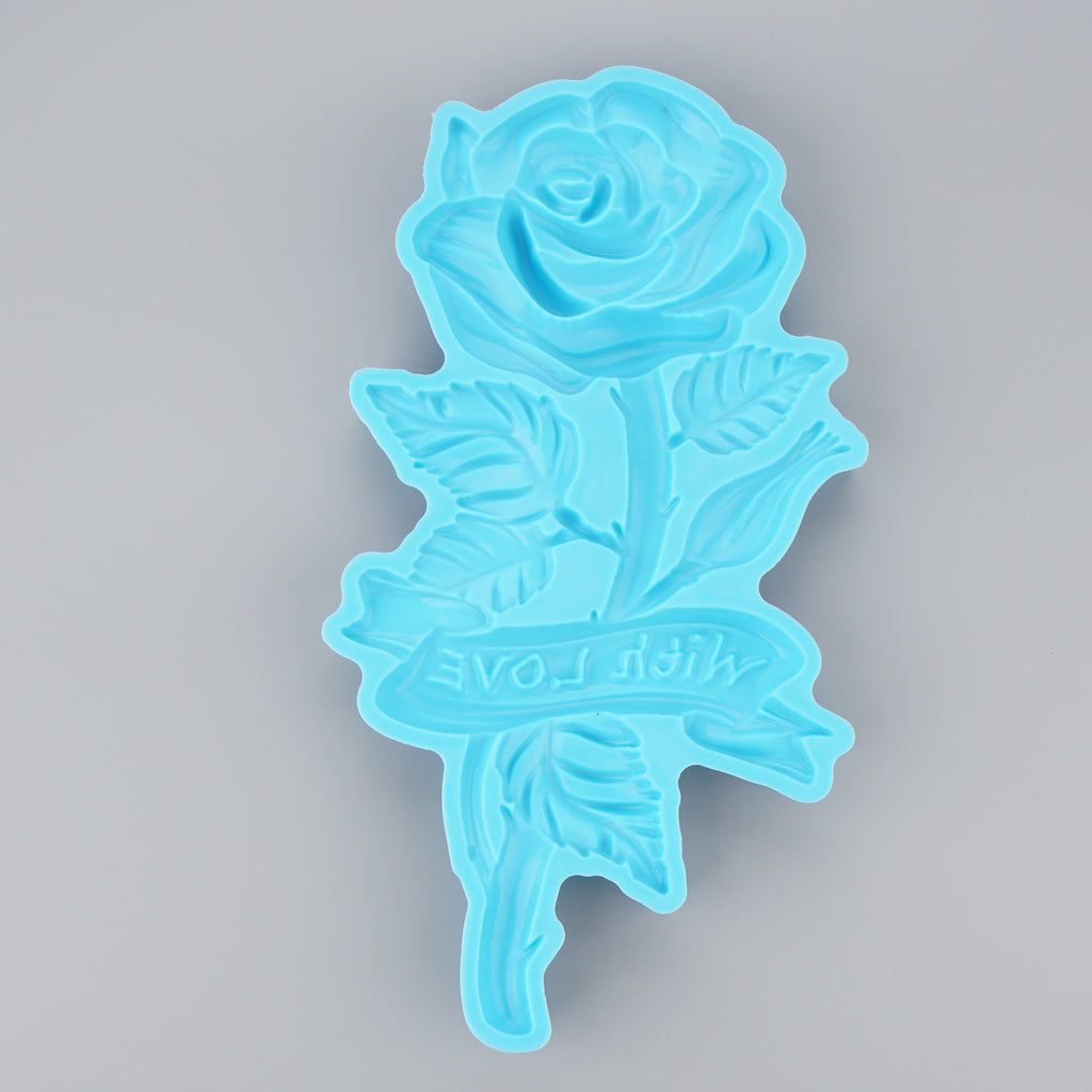 1pc Silicone Rose Flower Mold