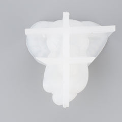 1PC Silicone Elephant Head Mold for resin, Home decoration mold 10411150