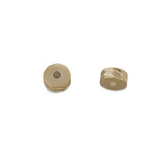 50pcs 14K gold filled Donut Beads, 4/5/6mm Brass Rondelle Spacer Beads, Tire Beads, Wheel Beads, Rhomboid Spacer Beads for Bracelet 104179