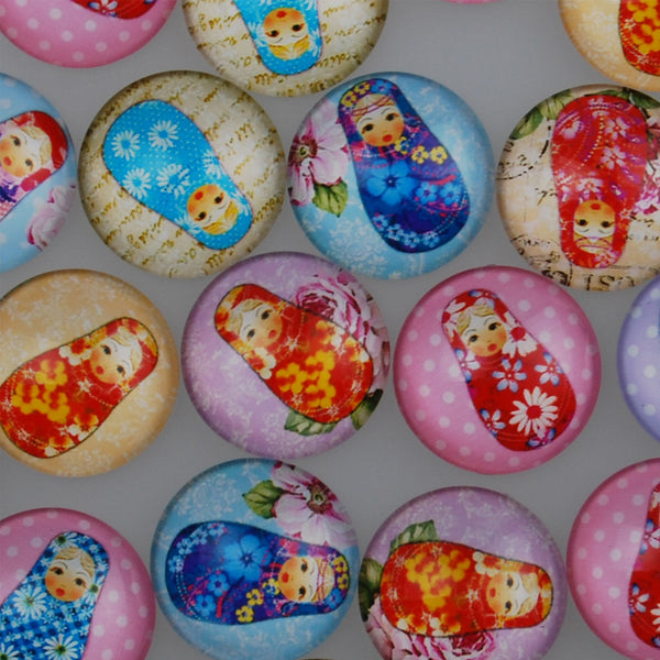 20MM Round colorful glass cabochons with mixed baby girls,Photo glass cabochons,flat back,thickness 5.5mm,20 pieces/lot