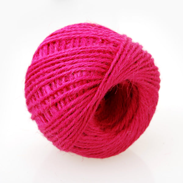 Natural Jute Bakers Twine 3 ply Rope,Wedding Wrapping Cord Thread Crafts 50M 1 Roll/Lot