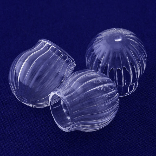 10pcs Glass Jars 15*25 mm Single hole White Clear glass for jewelry Necklace Pendant making Clear Glass wishing Bottles