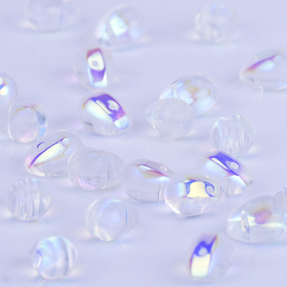 6*9mm Glass Teardrop Beads Czech beads Glass drop Beads Glass Beads Tiny Drops Seed Beads Colorful 50pcs