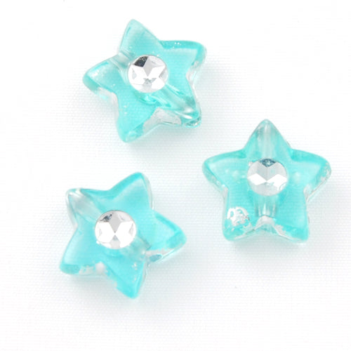 4.5*9 MM Plastic Beads with diamond,Sold per pkg of  3000 PCS