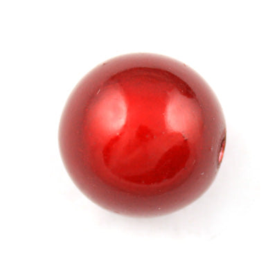 Top Quality 20mm Round Miracle Beads,Dark Red,Sold per pkg of about 120 Pcs