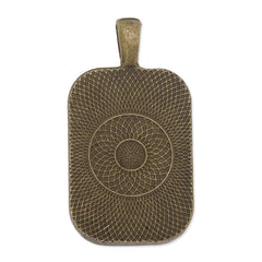 20x30mm rectangular pendant trays,cambered corner,Zinc Alloy filled,antique Bronze plated,20pcs/lot