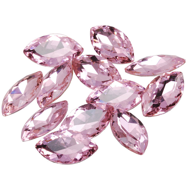 32 *17mm Marquise Cabochon Cushion Cut Fancy Crystal Stone,Pink Crystal Fancy Stone,4227,Cushion Cut Stone,10pcs/lot