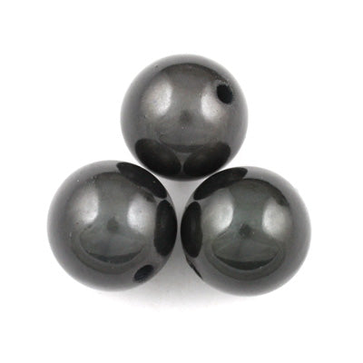 Top Quality 10mm Round Miracle Beads,Smoky Gray,Sold per pkg of about 1000 Pcs