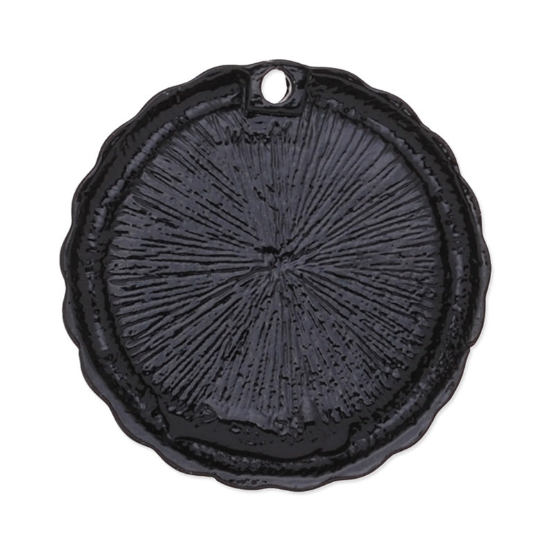 20mm Black Round Flattened Bottle Caps,zinc alloy filled,20pcs/lot