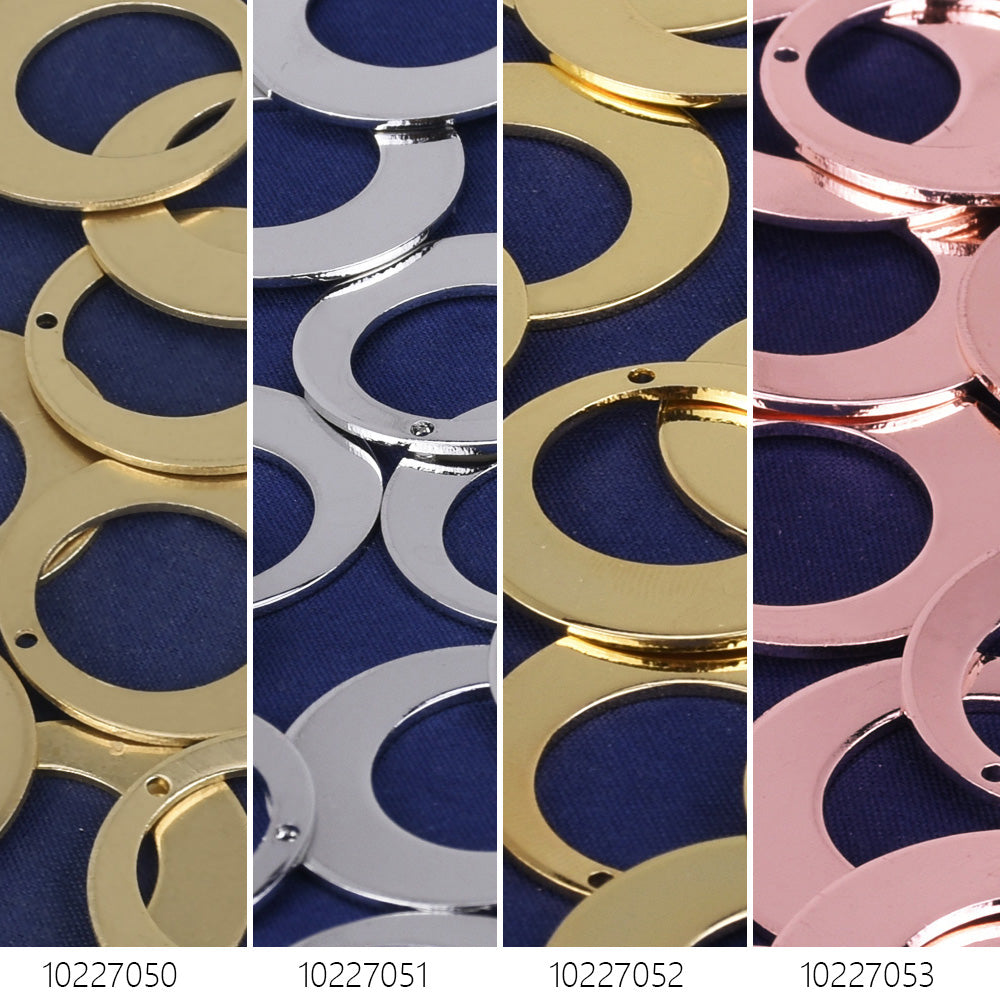 1" Brass Round Washer Stamping Blanks Mini Round Tags diy bracelet 10pcs 102270