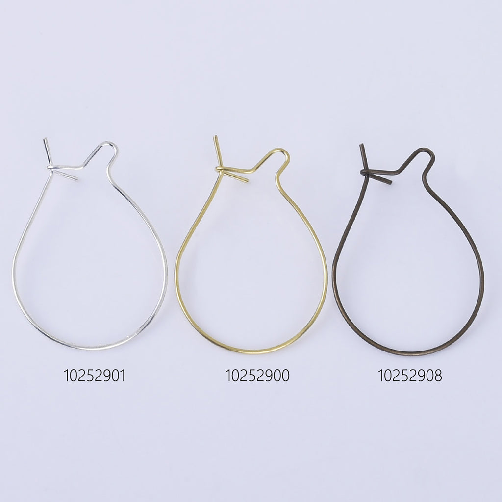 0.6*32mm Brass Earrings Hoop bottle Ear Wires Dainty earrings Minimalist Earrings Attachment 20pcs 102529