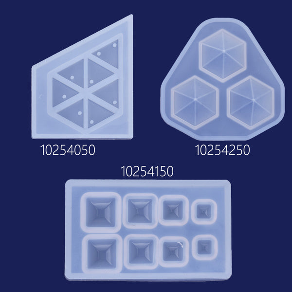 Diamond Pendant resin silicon mold Geometric Charm mold DIY Jewelry Silicon Mold 1pcs