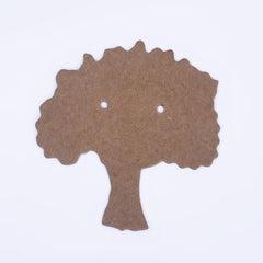 Kraft Paper Pineapple/Life Tree/Cat Shape Earring Card Kraft Display Card Earring Holder 100pcs 10258