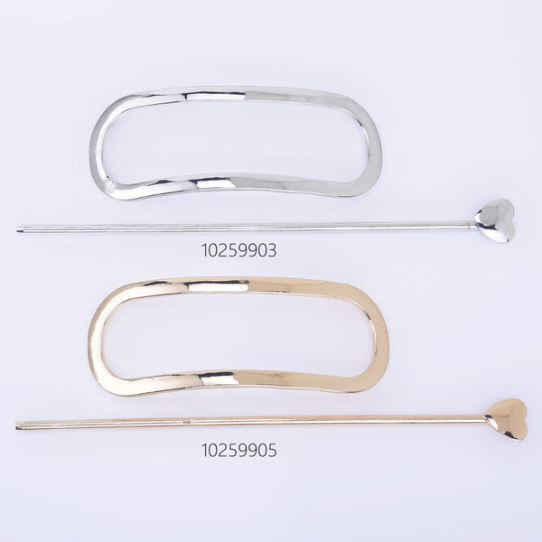 3" Glossy Oval Minimalist Hair Clip Minimalist hair accessories Hair barrette Hair Slide hairpin 1pcs 102599