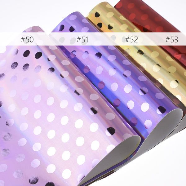 8*12" Big Dot Glitter Faux leather sheets Synthetic Leather Fabric Sheets Earrings Supplies 1pcs 102647